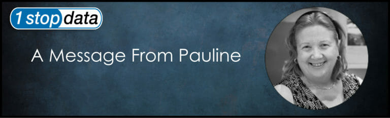 A Message from Pauline