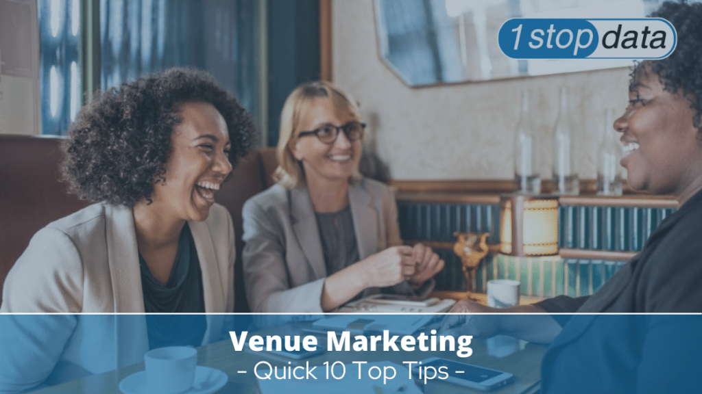 Quick 10 Top Tips for Venue Marketing