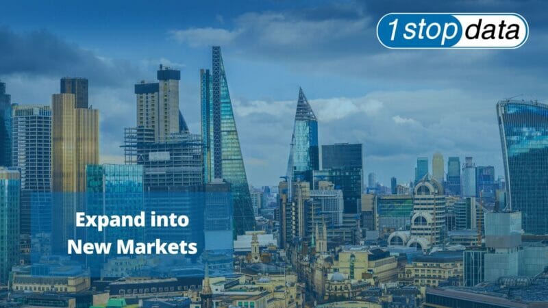 Expand Into New Markets B2b Marketing 1stopdata