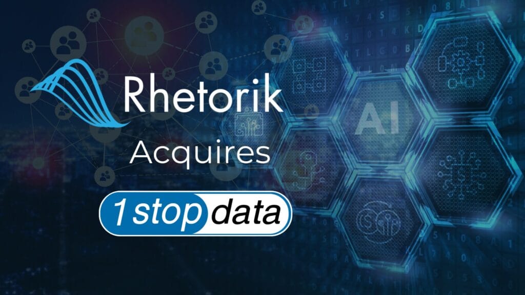 Rhetorik Acquires 1 Stop Data